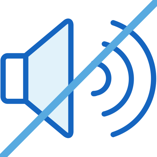 Icono de altavoz silenciado