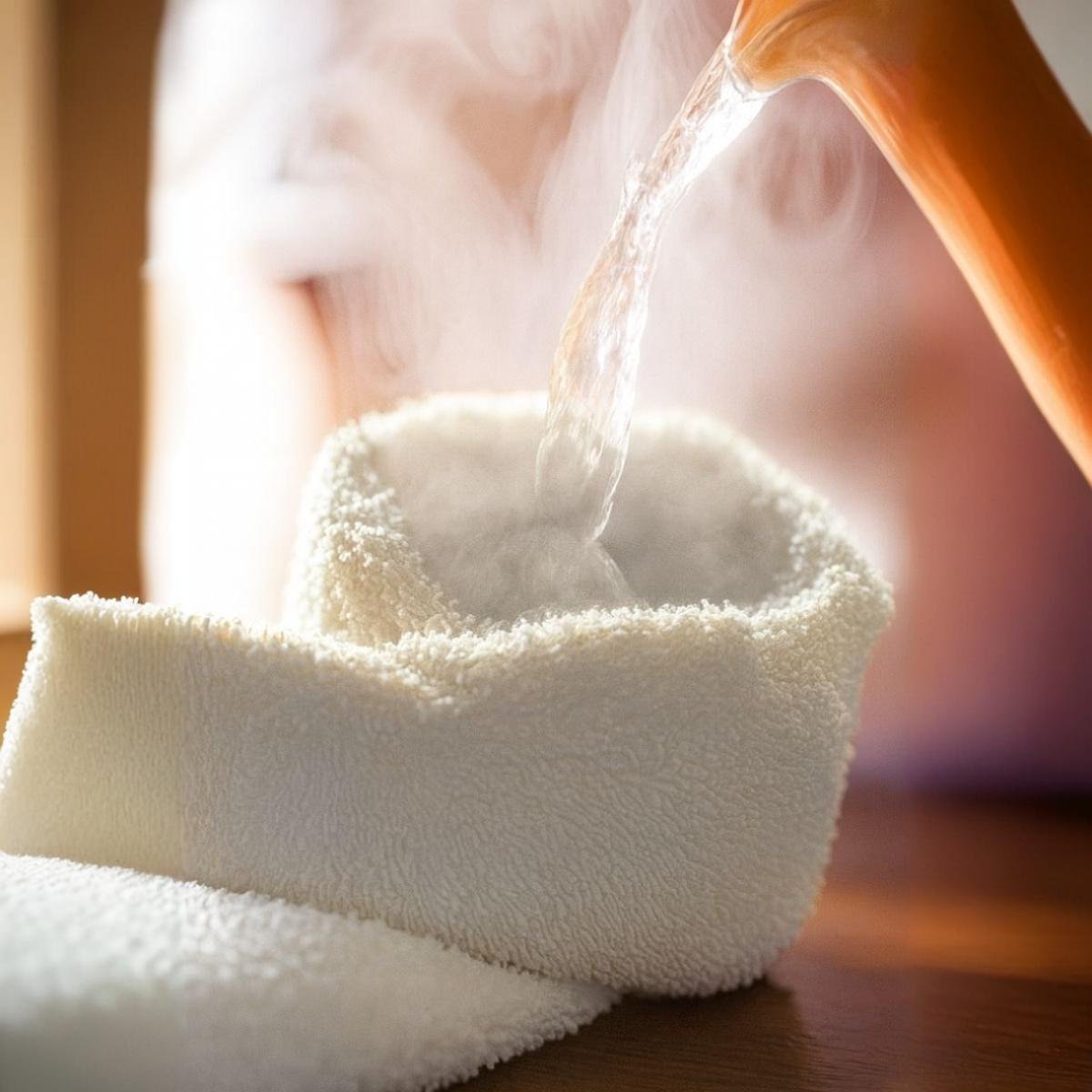 Toalla preparadas para masaje Heibe Rolle